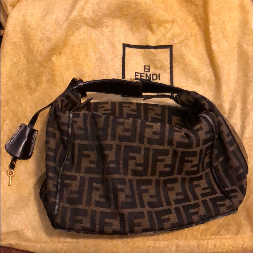 Fendi Zucca Print Cosmetic Bag